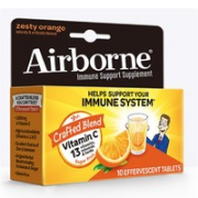 Schiff 旭福 Airborne 维生素C泡腾片 10粒