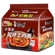 康师傅 方便面老陈醋酸辣牛肉面 111g*5包*2件