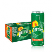 perrier 巴黎水 桃子味气泡水 250ml*30罐
