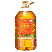 金龙鱼 食用油 物理压榨 压榨一级花生油 6.18L
