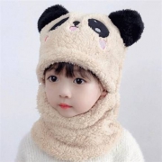 熊熊小可 亲子一体式围巾（帽子+围巾+护耳）
