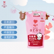 plus会员：日本亲皙（ARAU）婴儿洗衣液  替换补充装720ml*2袋*13件