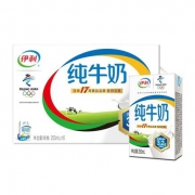 88vip:伊利 无菌砖纯牛奶250ml*16盒/箱*2件