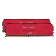 双11预告：Crucial 英睿达 铂胜系列 DDR4 3200MHz 台式机内存 马甲条 红色 16GB（8GB*2）