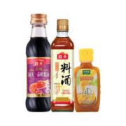 23日0点！海天 调味品3件套组合 酱油500ml+料酒450ml+鲜鸡汁68g