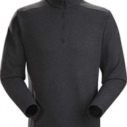 M码 ，2021秋季新款，Arc'teryx 始祖鸟 Covert LT 男士轻量半拉链抓绒衫