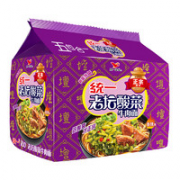 Uni-President 统一 老坛酸菜牛肉味面 五连包