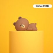爱图腾  布朗熊 汽车摆件  趴姿布朗熊 单个