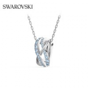 SWAROVSKI 施华洛世奇 125周年纪念款 Twist系列  灵动交错项链 5582806