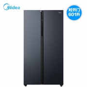 Midea 美的 净味系列 BCD-601WKPZM(E) 对开门冰箱 601L