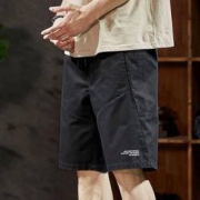 TONLION 唐狮 62321009246190 男士宽松工装短裤*2件