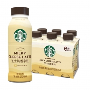 限区域、88VIP：Starbucks/星巴克 星选 芝士奶香拿铁咖啡 270ml*6瓶