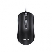 PHILIPS 飞利浦 SPK7214 标准版 有线鼠标 1600DPI 黑色