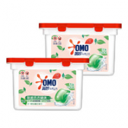 OMO 奥妙 自然工坊除菌洗衣凝珠 400g*50颗*2盒