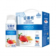 20点开始、88VIP：yili 伊利 安慕希风味酸奶牛奶 草莓+燕麦风味 200g*10*3件