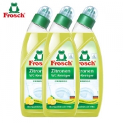 德国进口 Frosch 柠檬马桶清洁剂 750ml*3瓶 杀菌率99.99%