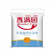 京东极速版：香满园 面粉 中筋面粉 优选小麦粉 5kg
