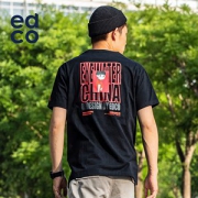 机能户外潮牌 艾德克EDCO 联名款 男日系波普图案纯棉T恤