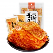 比比赞 手撕豆皮 大辣片豆干230g