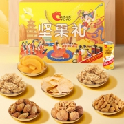 洽洽 坚果礼盒 9件套1348g+240ml 零食大礼包