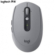 logitech 罗技 M590 2.4G蓝牙 无线双模鼠标 1000DPI 砂岩灰