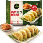 限地区！bibigo 必品阁 韩式泡菜煎饺 640g
