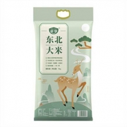 PLUS会员：庭享 东北大米 5kg*2件