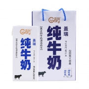 天润 盖瑞砖 全脂纯牛奶 200g*18盒*3件