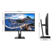PHILIPS 飞利浦 279P1 27英寸液晶显示器（4K、Type-c、90W供电、60Hz）
