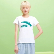 安踏 运动女体恤 96928142-1(XS、S码可选)