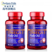 美国 普丽普莱 3倍浓缩 深海鱼油胶囊90粒*2件