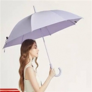 蕉下 胶囊直柄晴雨伞 魅紫色