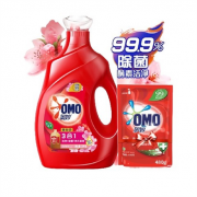OMO 奥妙 浓缩酵素樱花洗衣液 3kg+480g