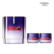 双11预售：L'OREAL PARIS 巴黎欧莱雅 复颜玻尿酸水光充盈导入精华面霜 50ml（赠同款面霜25ml*2)