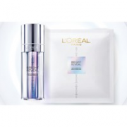 L'OREAL PARIS 巴黎欧莱雅 臻白晶透淡斑双萃精华液 37.6ml (赠 注白瓶1.97ml*7*2盒装+面膜5片）