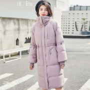 PLUS会员：BINGJIE 冰洁 J90142102D 秋冬中长款羽绒服