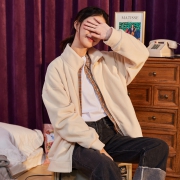 限尺码：TONLION 唐狮 625420052423 女士摇粒绒卫衣开衫