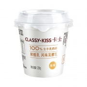 88VIP：CLASSY.KISS 卡士 低温原味酸奶 120g*12杯