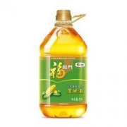 福临门 非转基因 压榨玉米油 5L