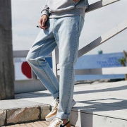 Semir 森马 19320241185-D0830 男士小脚牛仔裤
