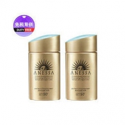 ANESSA 安热沙 安耐晒 金钻防晒露小金瓶防晒霜60ml*2 防水防汗 抵御紫外线