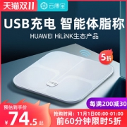 HUAWEI HiLink 云康宝 智能体脂秤 18项目核心数据