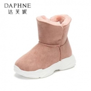 DAPHNE 达芙妮 1018638105 女士加绒加厚雪地靴