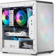 PLUS会员！COOLER MASTER 酷冷至尊 Q300L M-ATX机箱 半侧透 白色