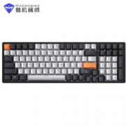 学生专享：MACHENIKE 机械师 K600 双模版无线机械键盘 100键 茶轴