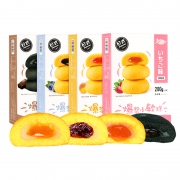 名迪 多口味 雪媚娘 日式爆浆小软糕 10只装*3件