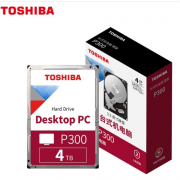 4日0点：TOSHIBA 东芝 P300 台式机机械硬盘 4TB