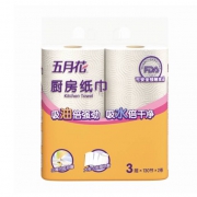 聚划算百亿补贴：may flower 五月花 厨房纸巾 3层130节*2卷