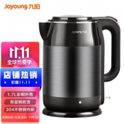 Joyoung 九阳 K17-F67 电水壶 1.7L 轻奢黑
