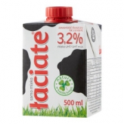 限地区、28日0点开始:Laciate 波兰进口 Laciate 高温灭菌全脂牛奶 0.5L*8盒*4件（需凑单）